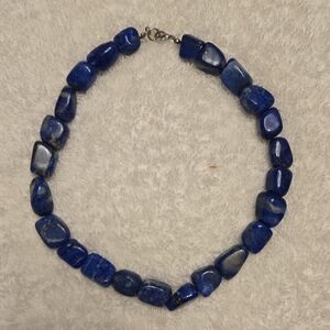 Lapis Stone Necklace 16inches